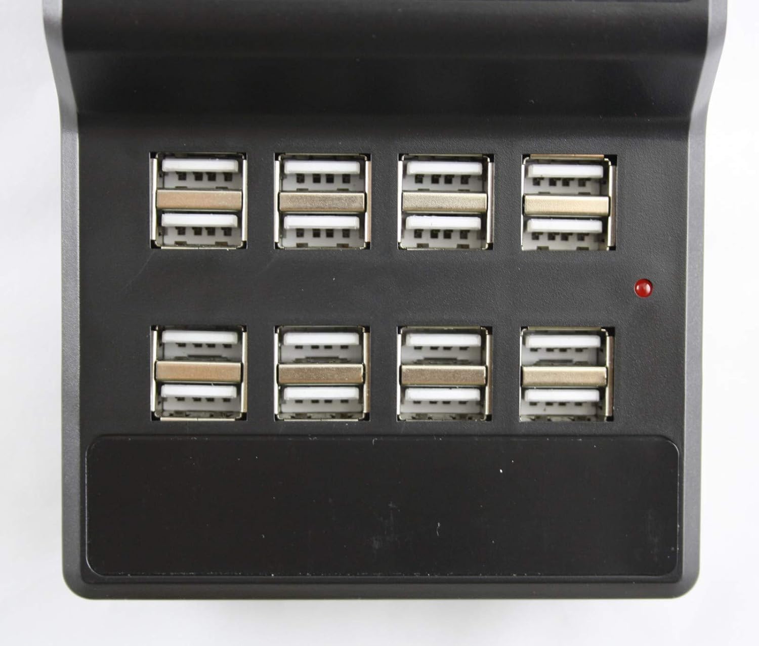 Sistema de Monitorización Auriculares Inalámbricos EXMAX ATG-100T 195-230 MHz para Interpretar en Iglesias y Conferencias con Cargador USB de 16 Puertos