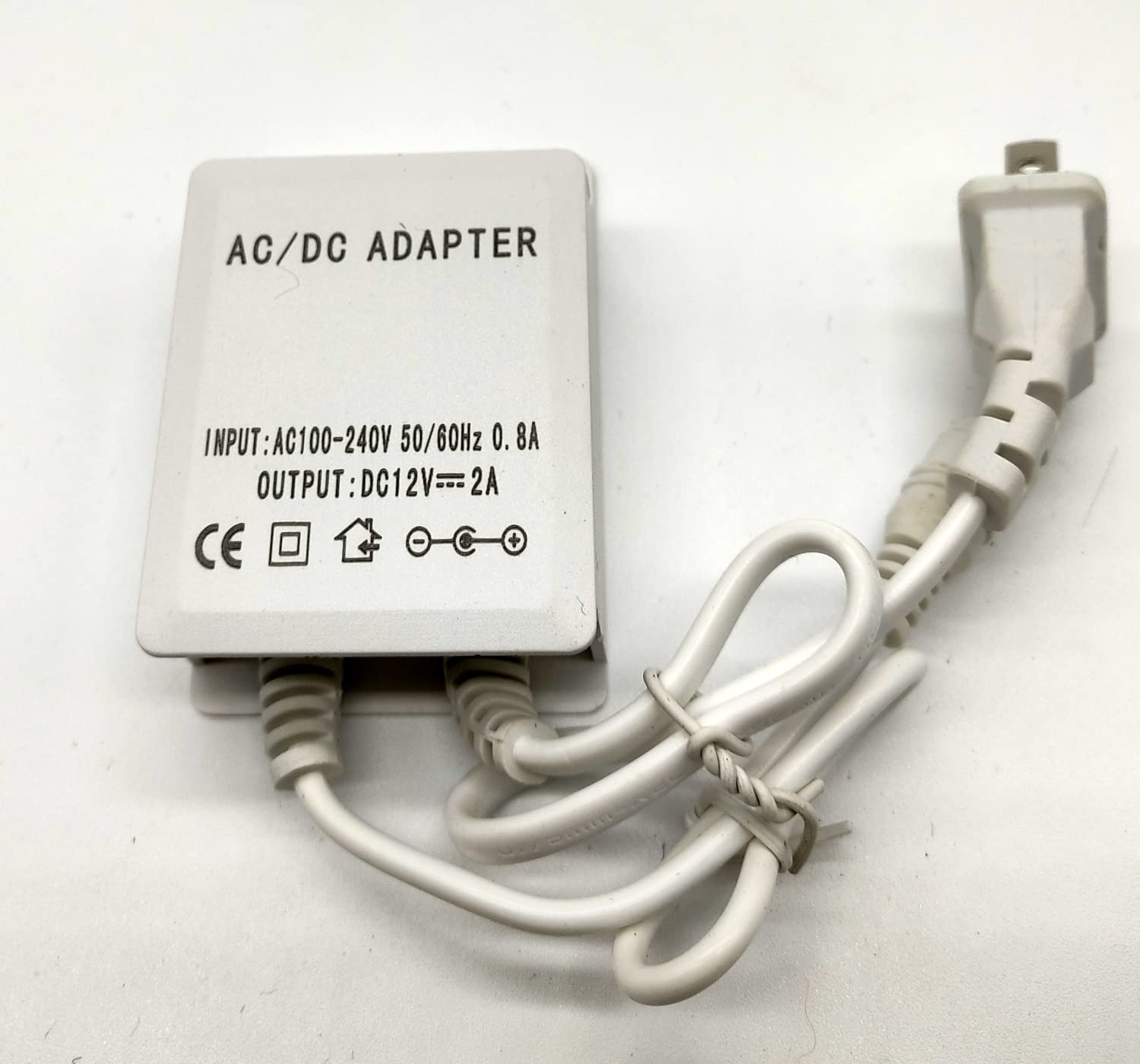 Eliminador Zinker 12V 2A para Cámaras de Seguridad CCTV o Tiras Led V2 exteriores Contra Agua