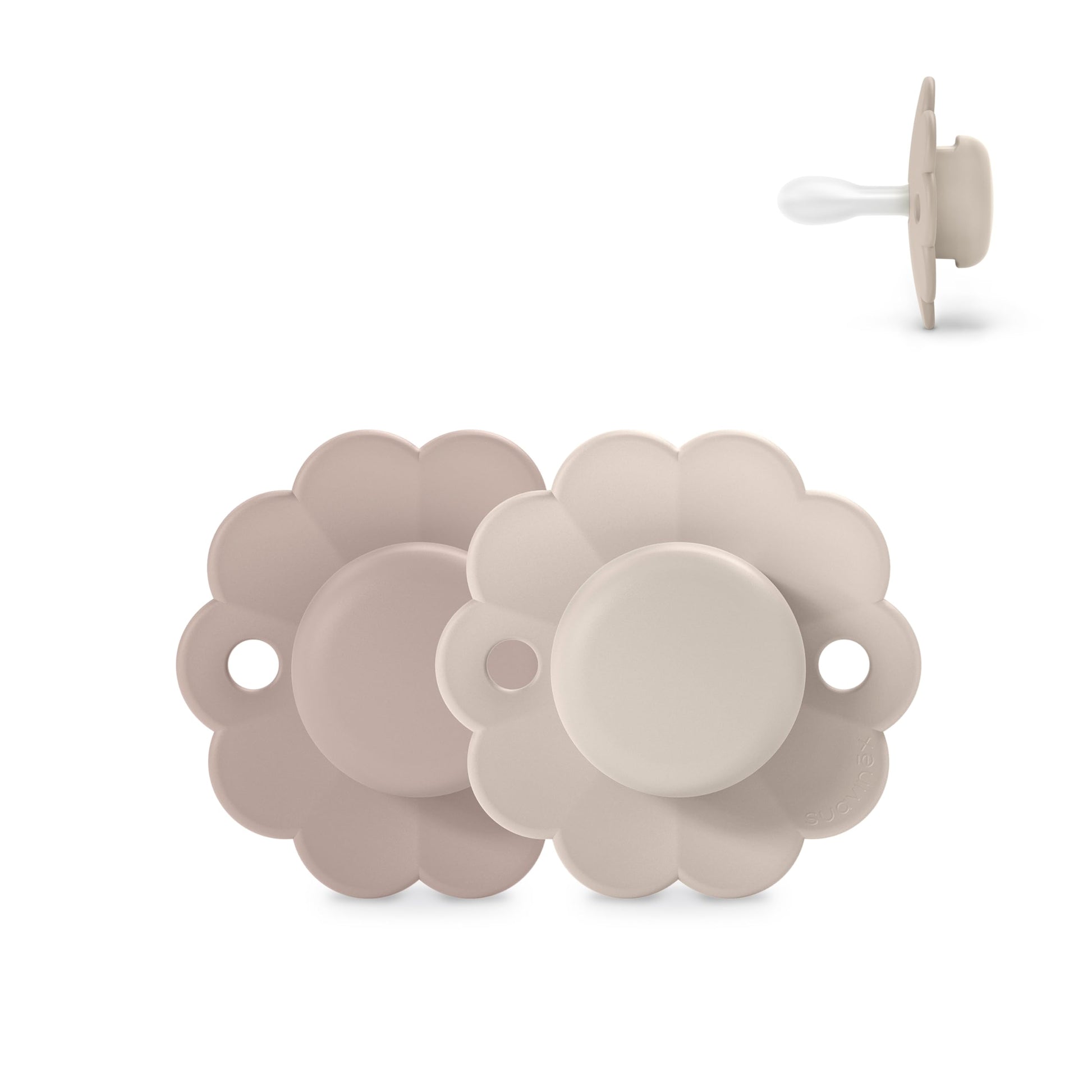 Chupete Silicona Suavinex Mauve para 0-6 Meses 2 Pack