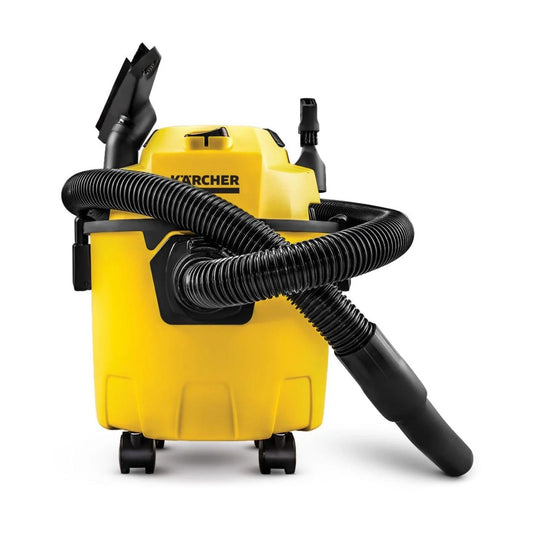 Karcher Aspiradora 3 En 1 Agua Y Polvo Color Amarillo 10L, Mod. WDL1-AMARILLO