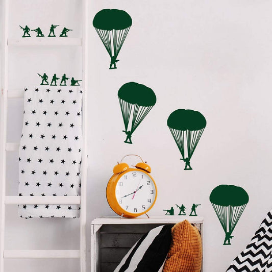 Calcomanías de Pared Geniales para Hombres del Ejército Decoración del Hogar