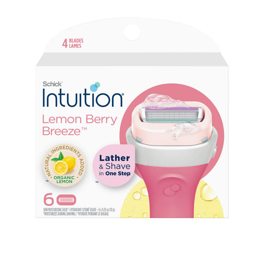 Recambios de Afeitadora Schick Intuition Fresh Citrus Berry 6 Unidades