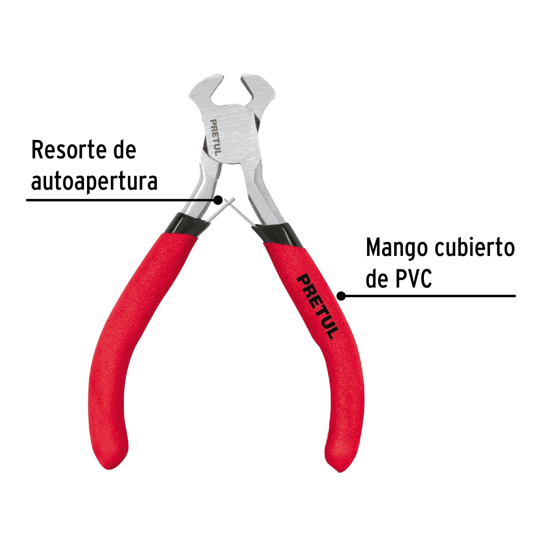Pretul PMP-TN4, Pinza miniatura, tipo tenaza 4", mango comfort grip