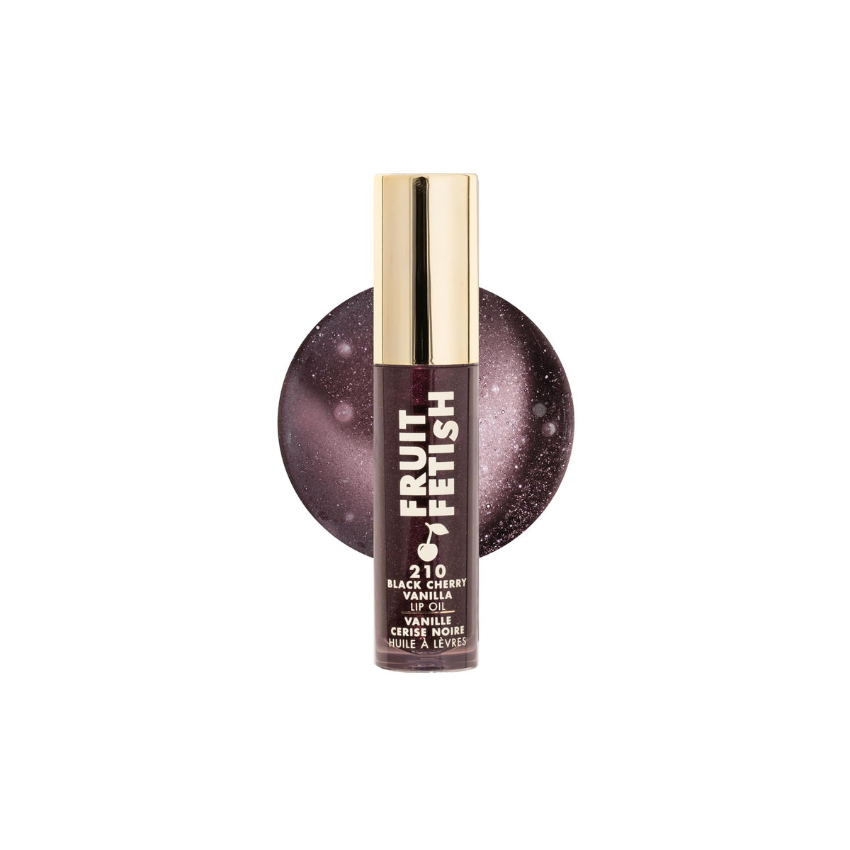 Milani Lip Oil Fruit Fetish Gloss para Labios Hidratante Tono 210 Black Cherry Vanilla