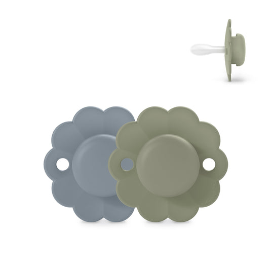 Chupete Suavinex Verde Silicona Pack de 2 para 6-18 Meses