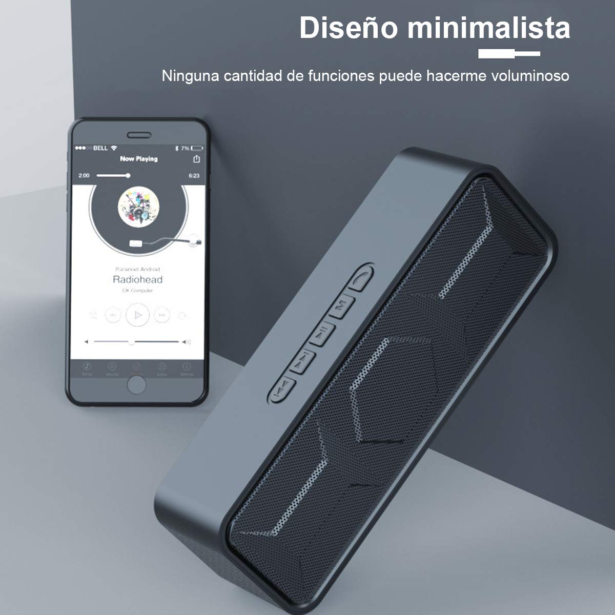 SEASKY - Bocina Bluetooth Portátil, Bluetooth 5.0 Altavoz Inalámbrico Impermeable con Sonido Estéreo HD, Bajos Profundos,Reproducción Manos Libres, 3.5mm AUX/Micro SD/TF/USB