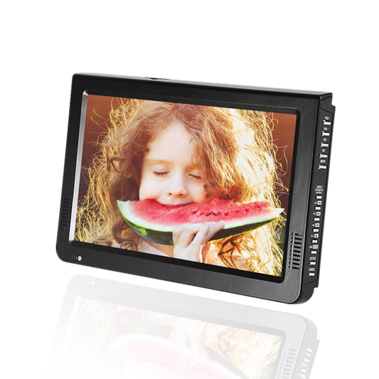 Eboxer 10" TV Digital Portátil ATSC 16:9 Digital Television TV LED 1080P HD Reproductor de Multimedia Compatible con Tarjeta TF para Hogar Coche Viajes al Aire Libre(10inch)