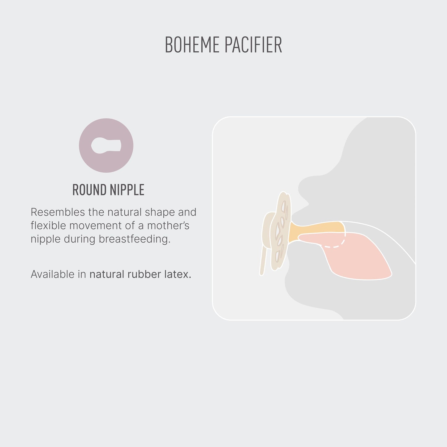 BIBS 5713795210015 PACIFIER, Blush GLOW/Vanilla GLOW, 2 piezas