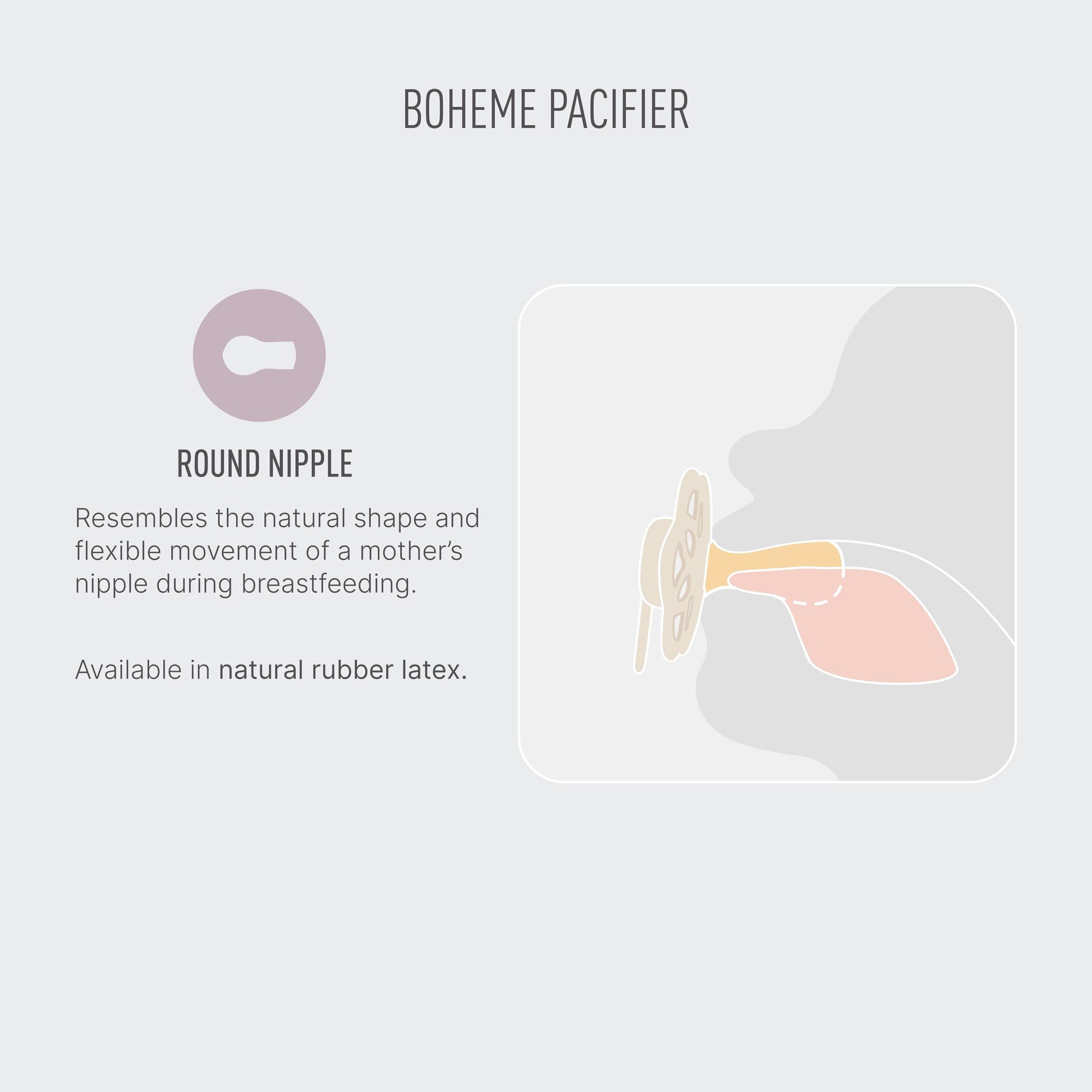 BIBS 5713795210015 PACIFIER, Blush GLOW/Vanilla GLOW, 2 piezas