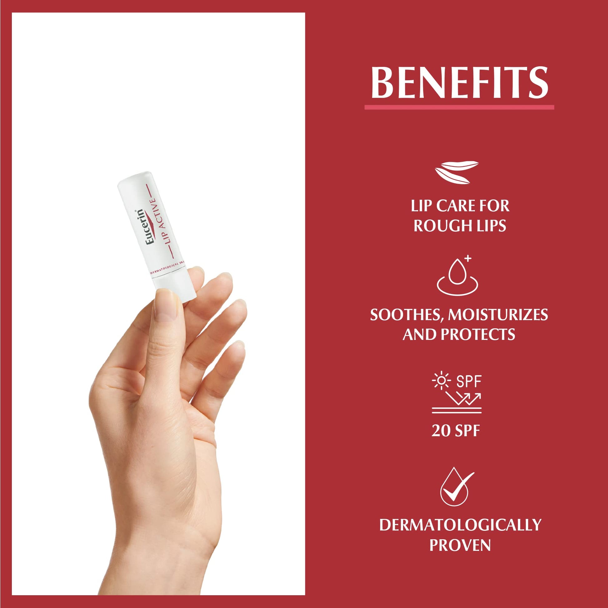 Eucerin Gel limpiador facial piel grasa imperfecciones, 400ml + Ph5 Bálsamo labial Protector de Labios FPS 20, 4.8 gramos