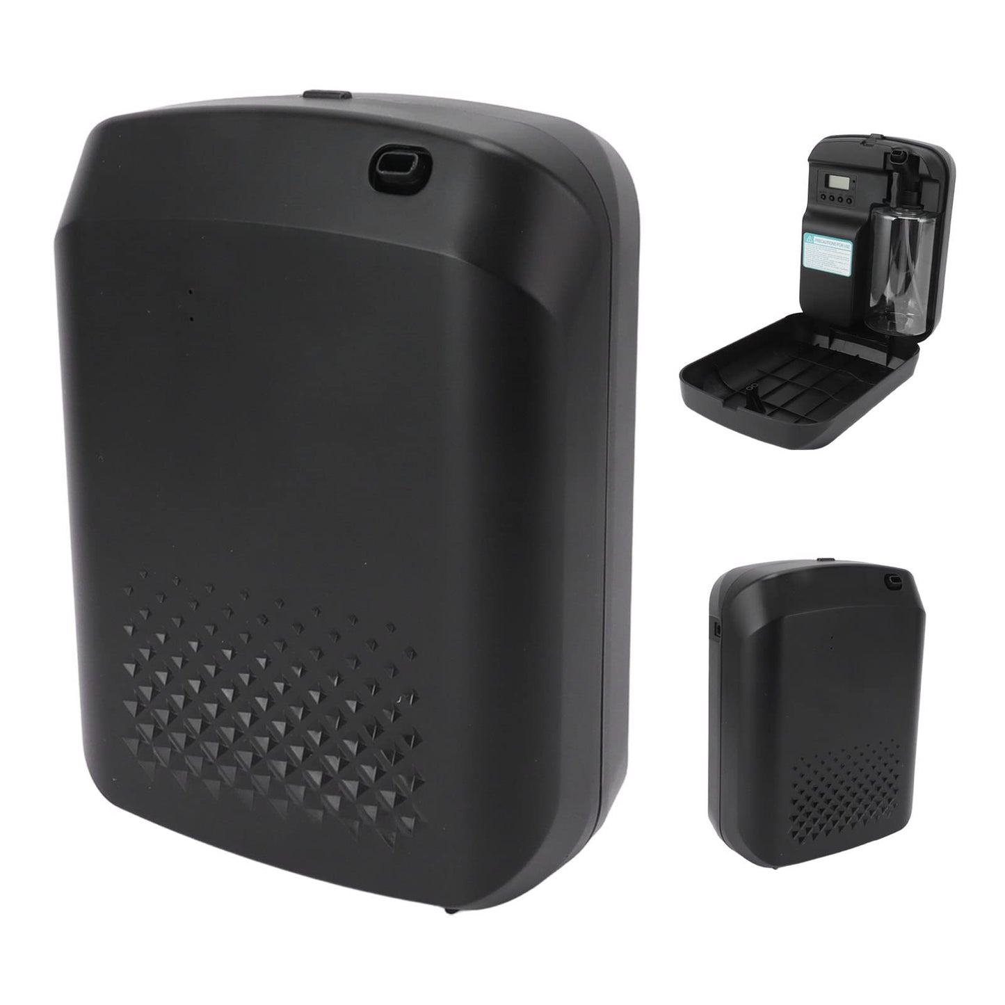 Luqeeg Máquina de Fragancia Bluetooth Inteligente de 400 Ml, Difusor de Aceite Esencial de Atomización Inteligente, Difusor de Aceite Esencial de Eléctrico para Hotel(Enchufe de