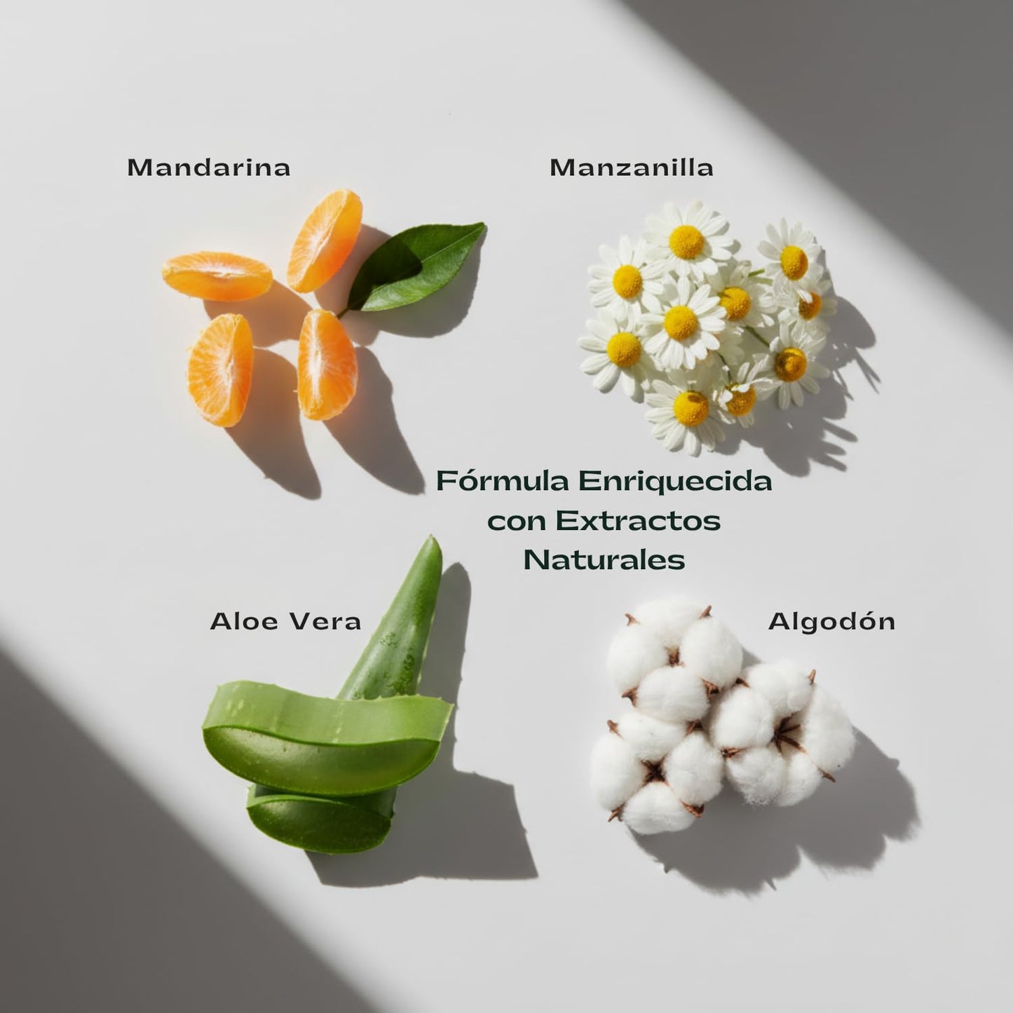 Cical Organic Dermolimpiador en Gel con Aloe Vera, Manzanilla y Mandarina, Fórmula Limpiadora Natural, 100g