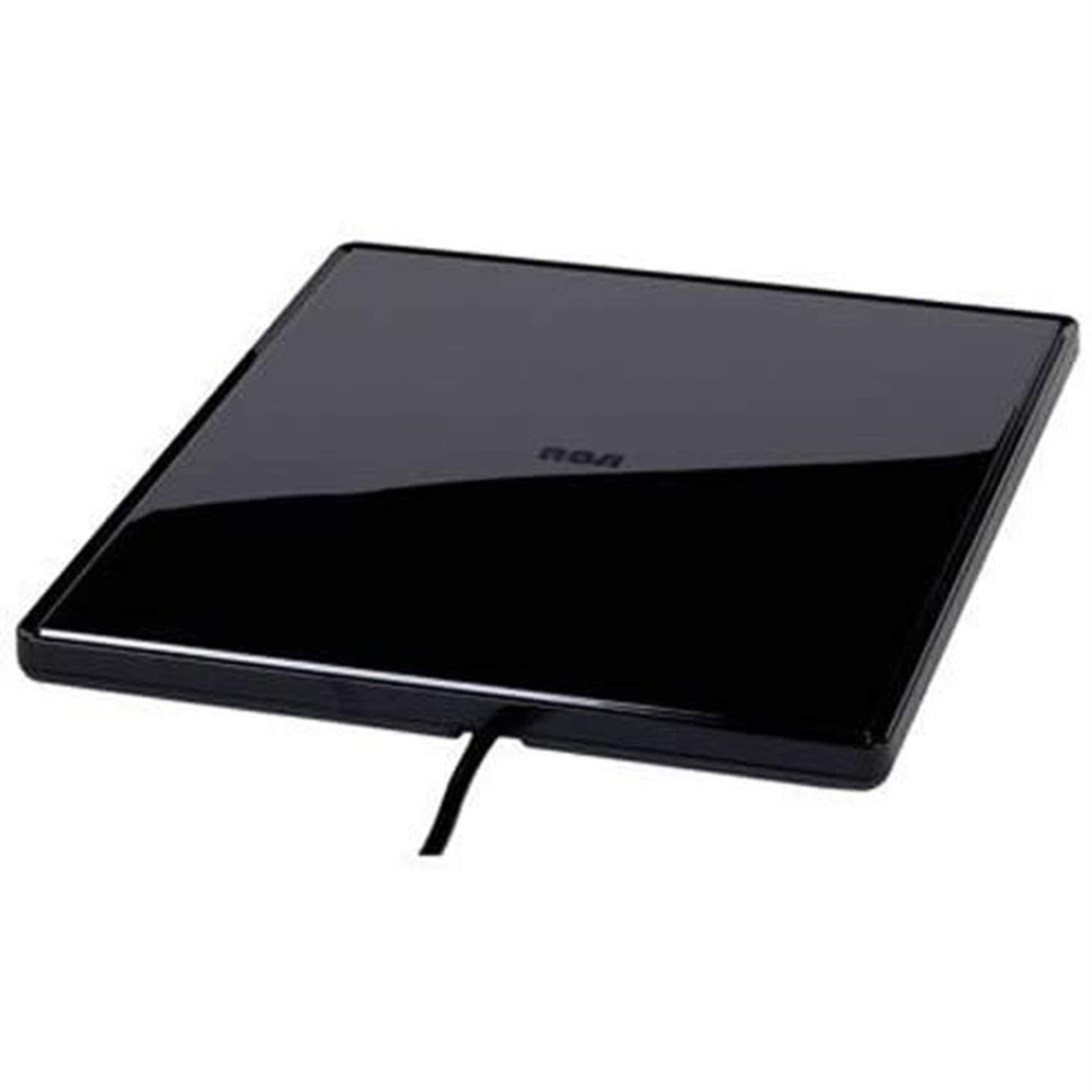 RCA Antena amplificada para Interiores HDTV – Recepción multidireccional VHF y UHF, 4K/8K, 1080P, Alcance de 40 Millas – ANT1360E
