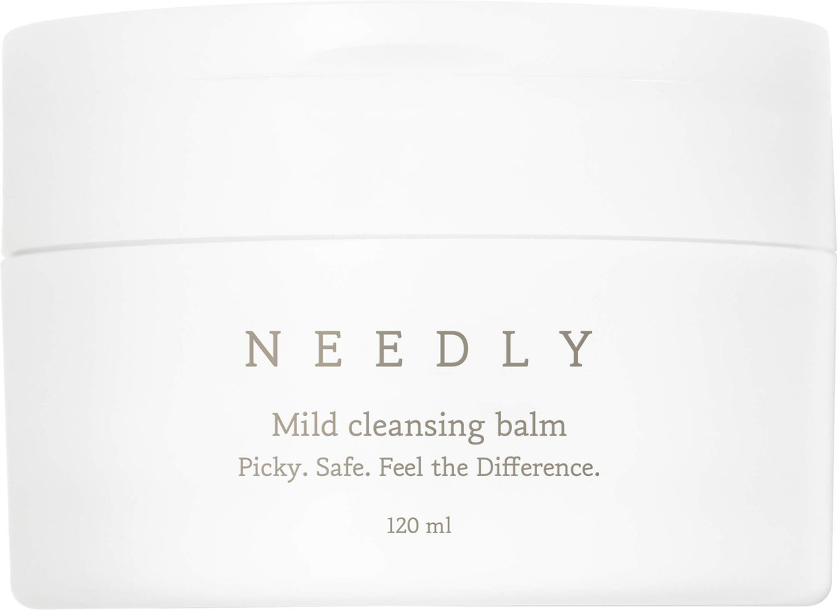 NEEDLY | Bálsamo limpiador suave todo en uno | Aceite de semilla de camelia fermentado | Cabeza blanca mejorada