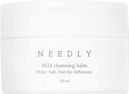NEEDLY | Bálsamo limpiador suave todo en uno | Aceite de semilla de camelia fermentado | Cabeza blanca mejorada