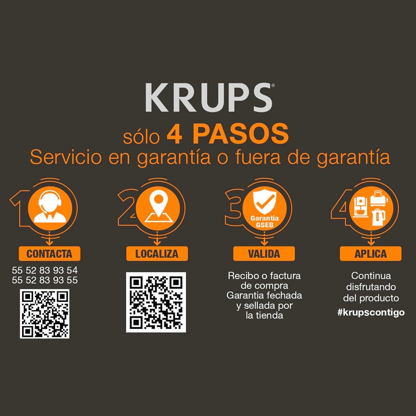 KRUPS Espresseria Súper Automática Quattro Force Arábica, lleva la esencia del espresso directamente a tu taza, con diseño compacto y molino integrado, capacidad 1.7L, EA8178MX