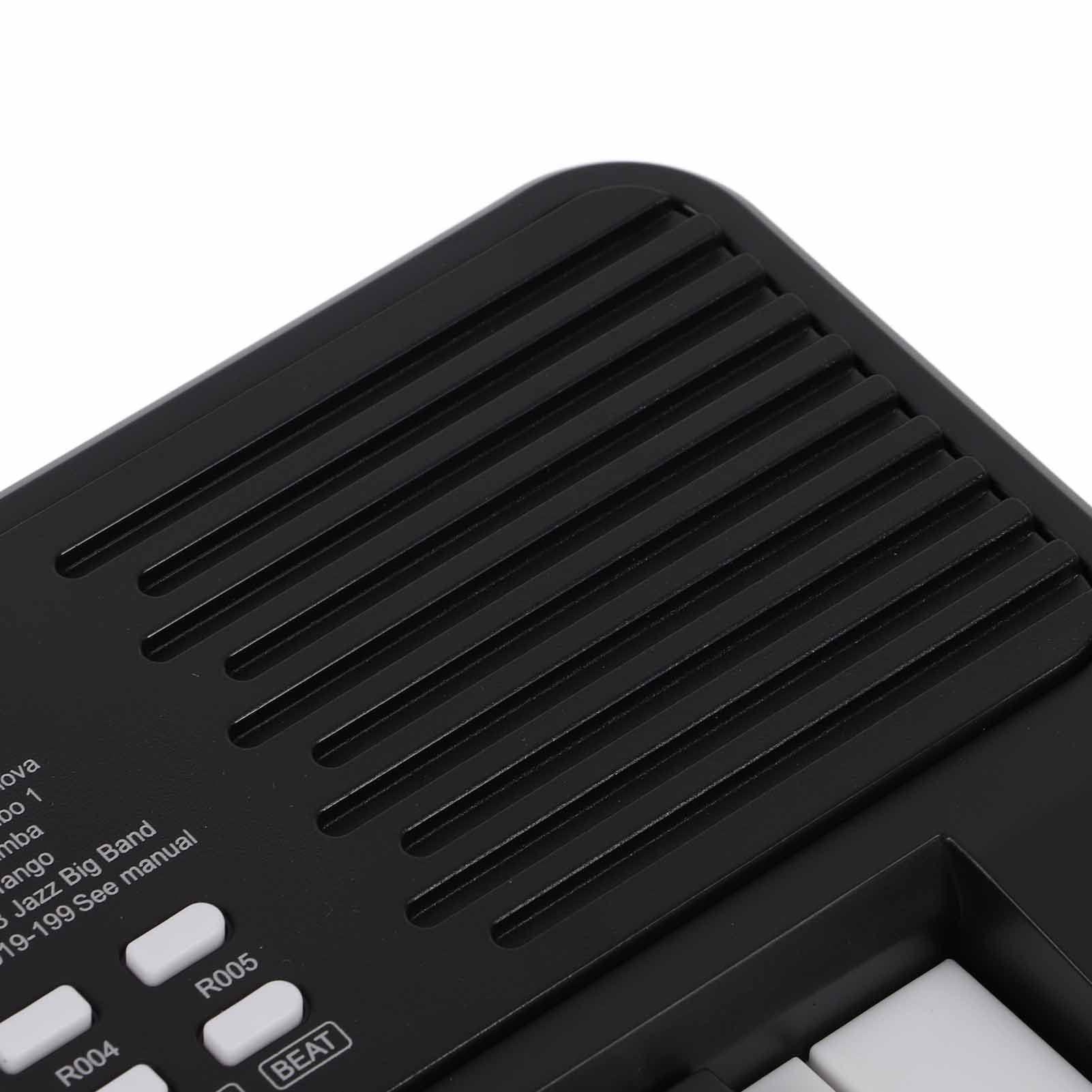 Teclado Electrónico Recargable de 37 Teclas Instrumentos Musicales con Conector para Auriculares