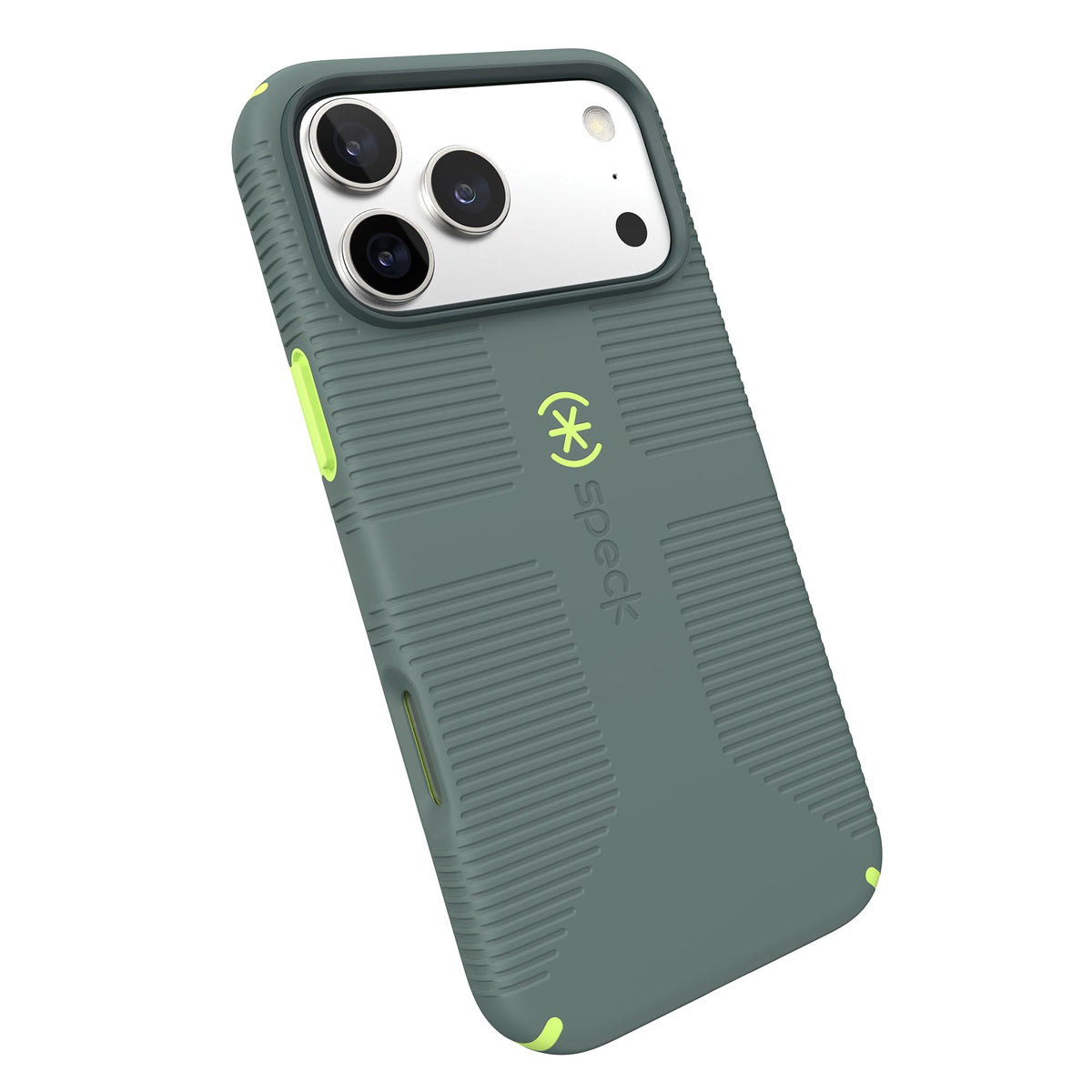 Funda CANDYSHELL Grip Speck Apple iPhone 17 Pro MAX Neo Drab Verde Brillante