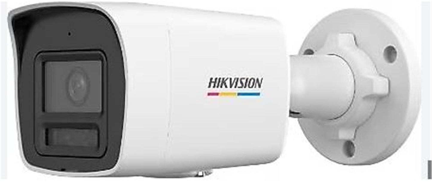 Hikvision Camara IP, Bala, 2 MP, IR 30 MTS, Exterior, IP67, Microfono, PoE, Micro SD, ColorVu