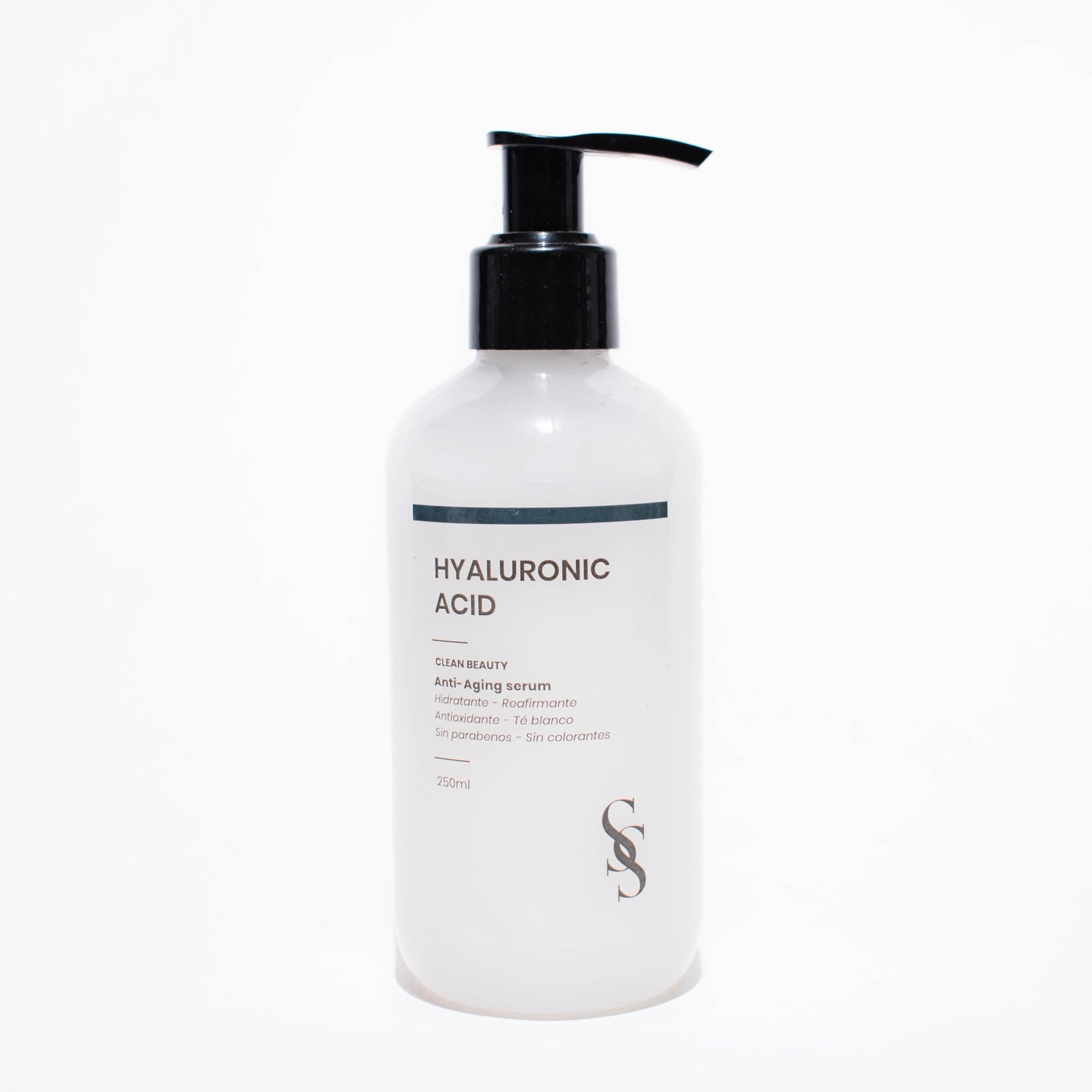 SILVIA STRAUSS Suero Facial Hyaluronic Acid Suero Gel Hidratante con Ácido Hialurónico para Rostro, Escote, Cuello y Manos, 250ml