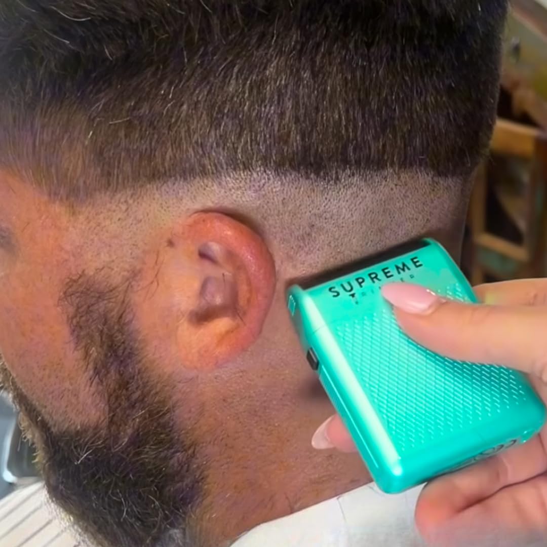 Supreme Trimmer Solo afeitadora de una sola lámina para bolsillo, tiempo de ejecución de 150 minutos, uso inalámbrico, potente mini maquinilla de afeitar de viaje USB-C para uso profesional y