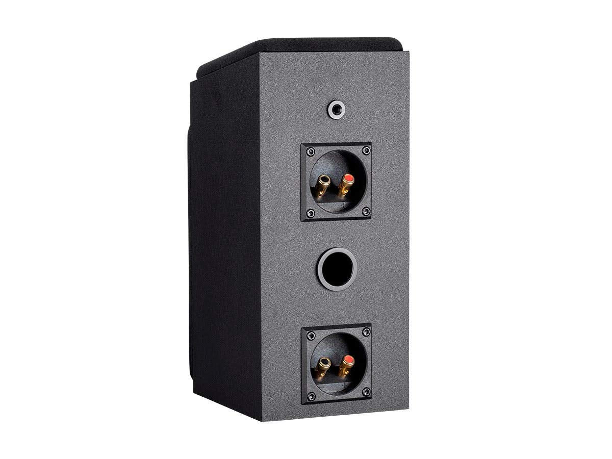 Mono 133833 Premium Immersive Satellite Speakers - Black (Pair) with 3Inch Woofer, 3/4Inch Aluminum Dome & 100 Watt Input Power