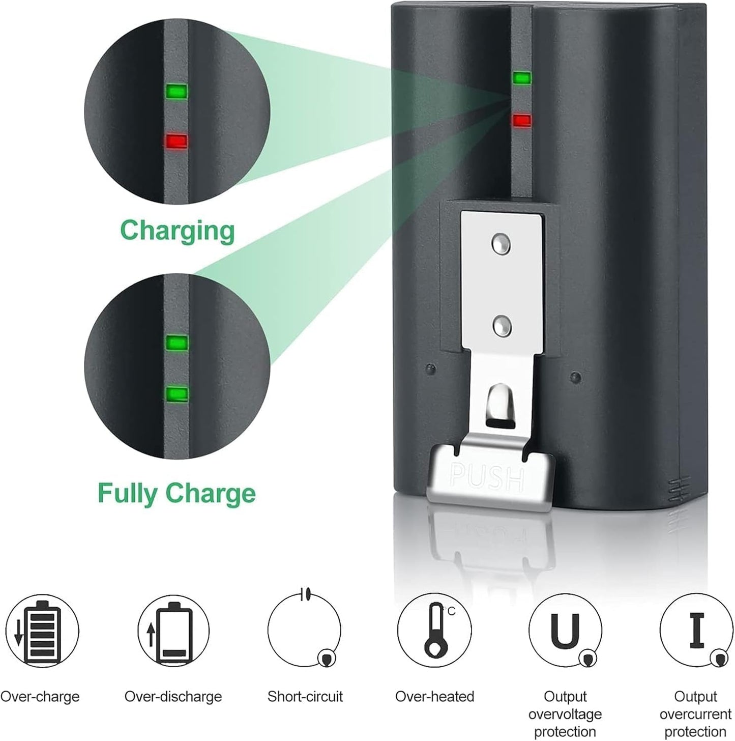 Batería Recargable de Reemplazo Ring V4 para Video Doorbell y Spotlight CAM