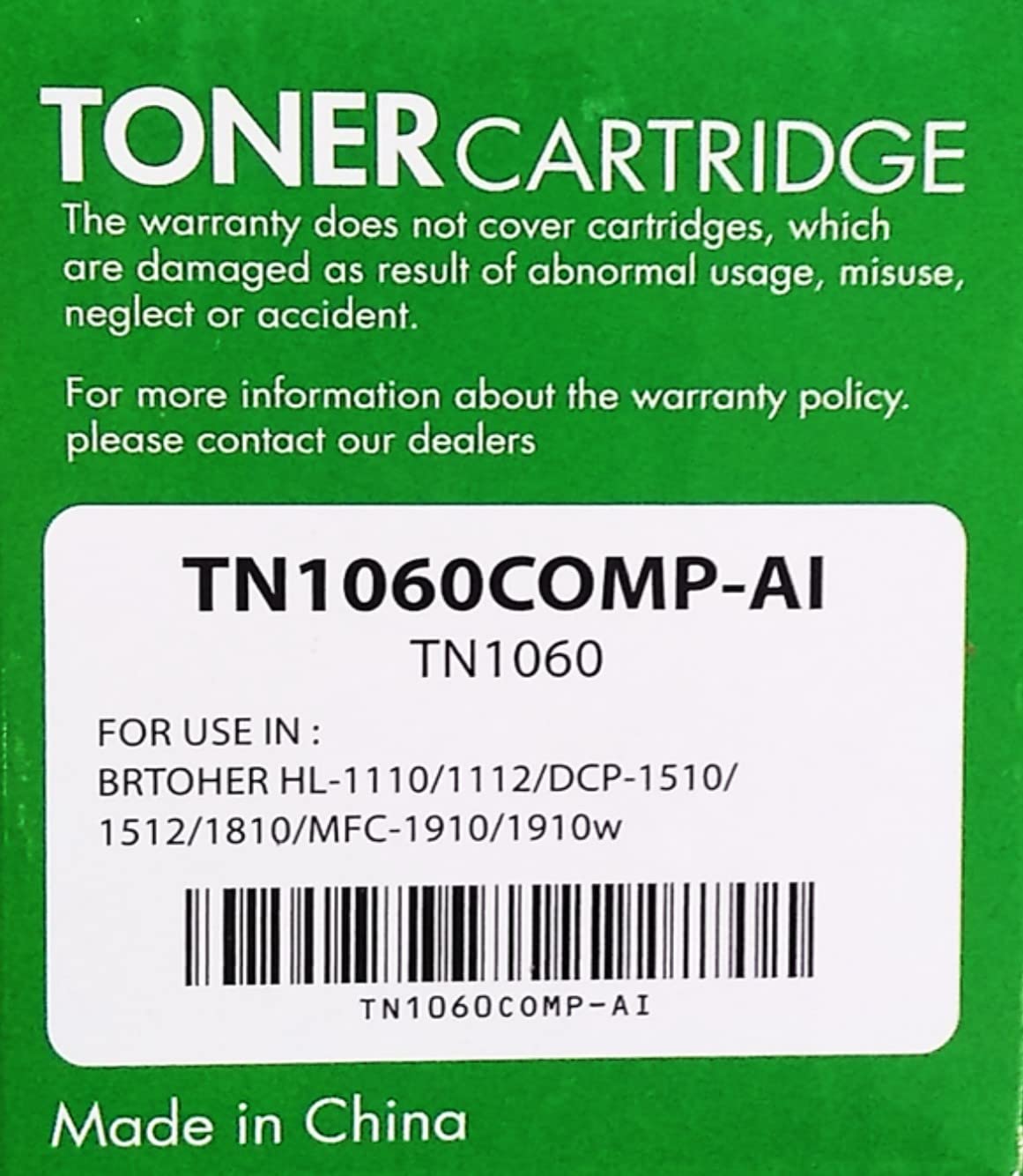 Kit de Cartuchos Tóner Brother TN1060 PSA Computo y Papelería Negro Alta Calidad Aprobado ISO 9001/14001
