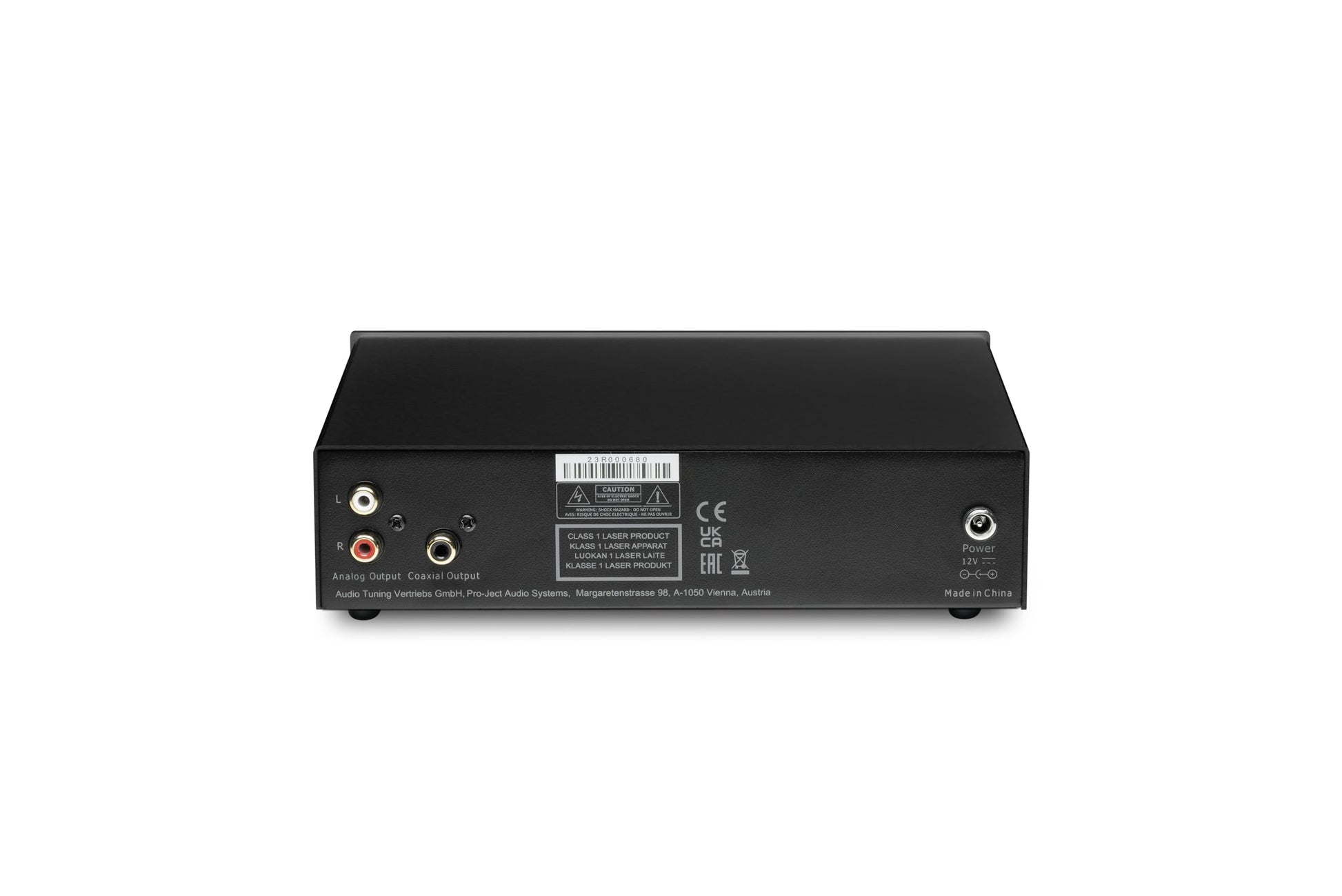 Pro-JECT CD Box E Uni - Negro