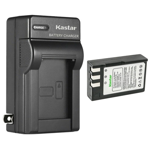 Kastar - Paquete de 1 batería EN-EL9 y cargador de pared de CA de repuesto para cámaras digitales Nikon D5000, D40, D40X, D60, D3000 SLR