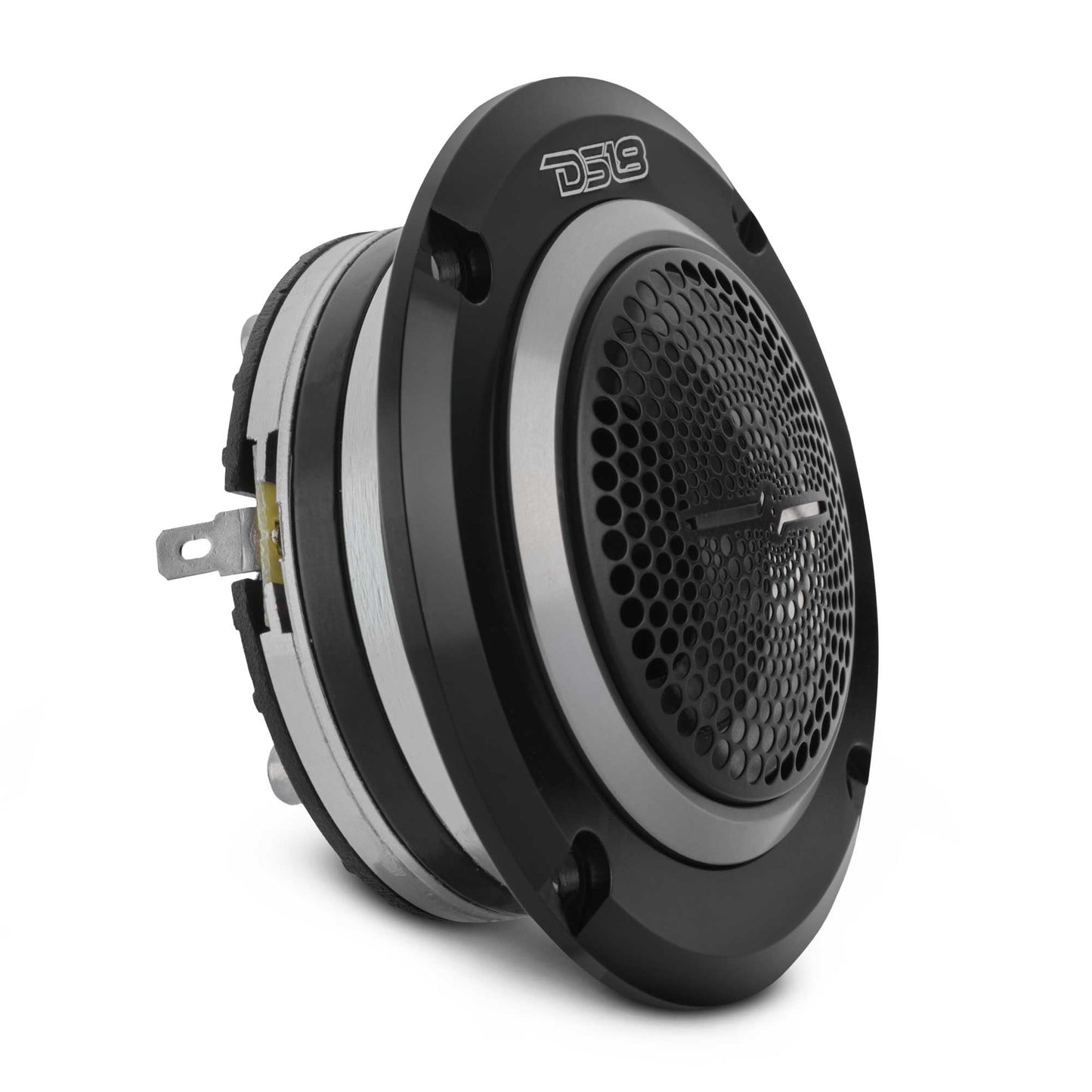 DS18 Pro-TWN5 - Altavoz de Agudos de neodimio de Alta compresión Super Bullet de 3.6 Pulgadas de 1.5 Pulgadas VC 400 MAX, 200W RMS, 4 ohmios con tweeters Integrados Son los Mejores en el Mercado de