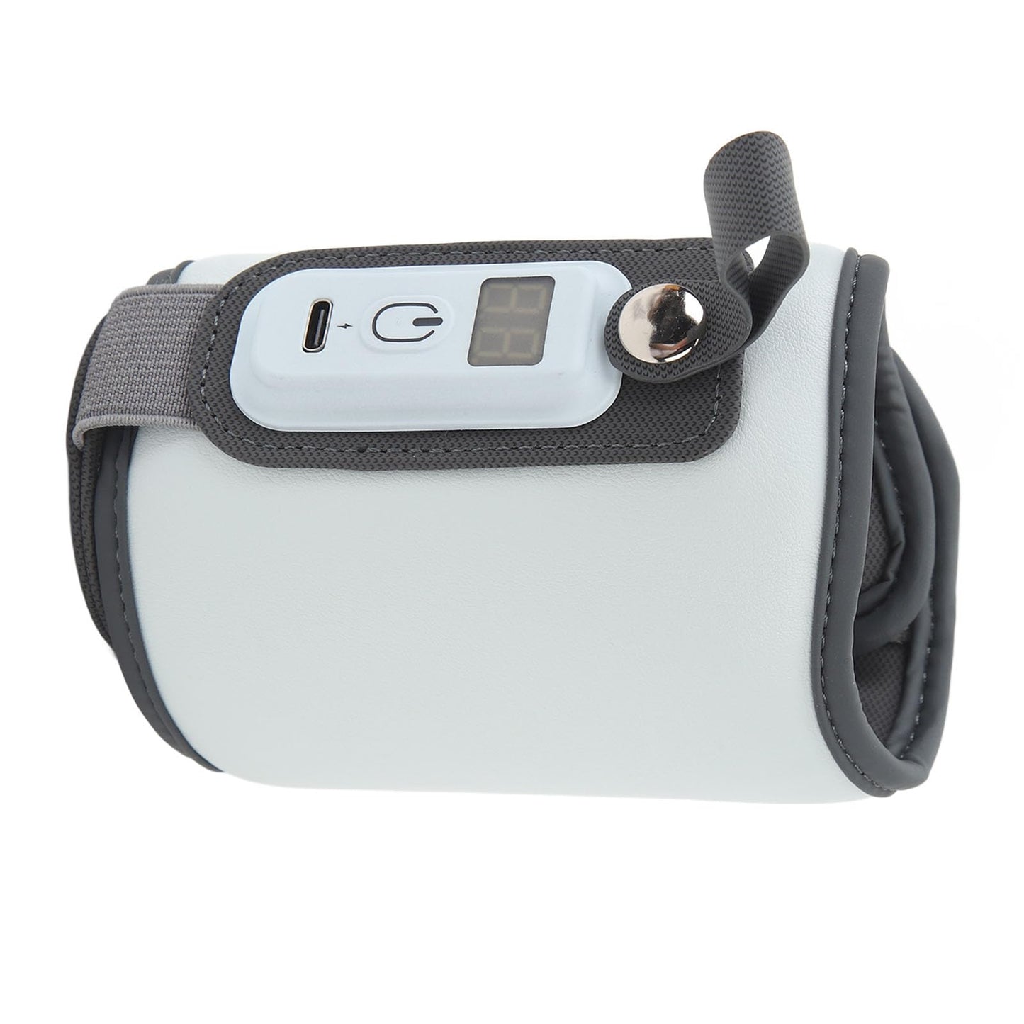 Calentador de Biberón, 5 Ajustes de Temperatura 38 ° C, 40 ° C, 42 ° C, 46 ° C 52 ° C Tipo C USB PU Multi Función Multi -Función Pantalla LCD LCD
