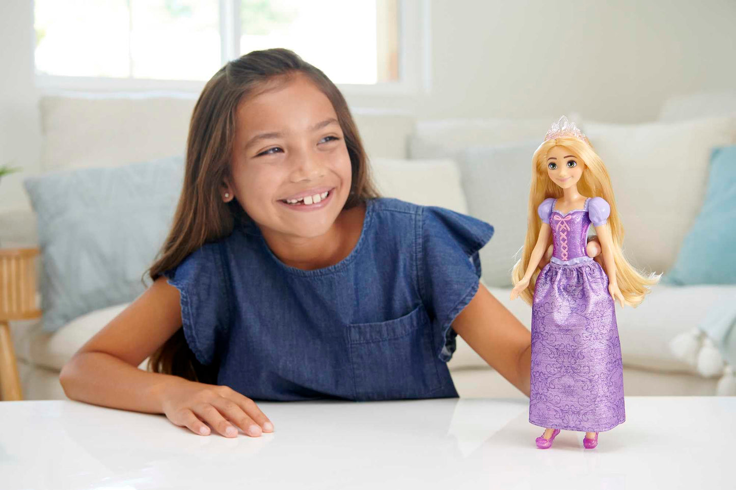 Muñeca Disney Princesa Rapunzel Enredados de Mattel para Niña