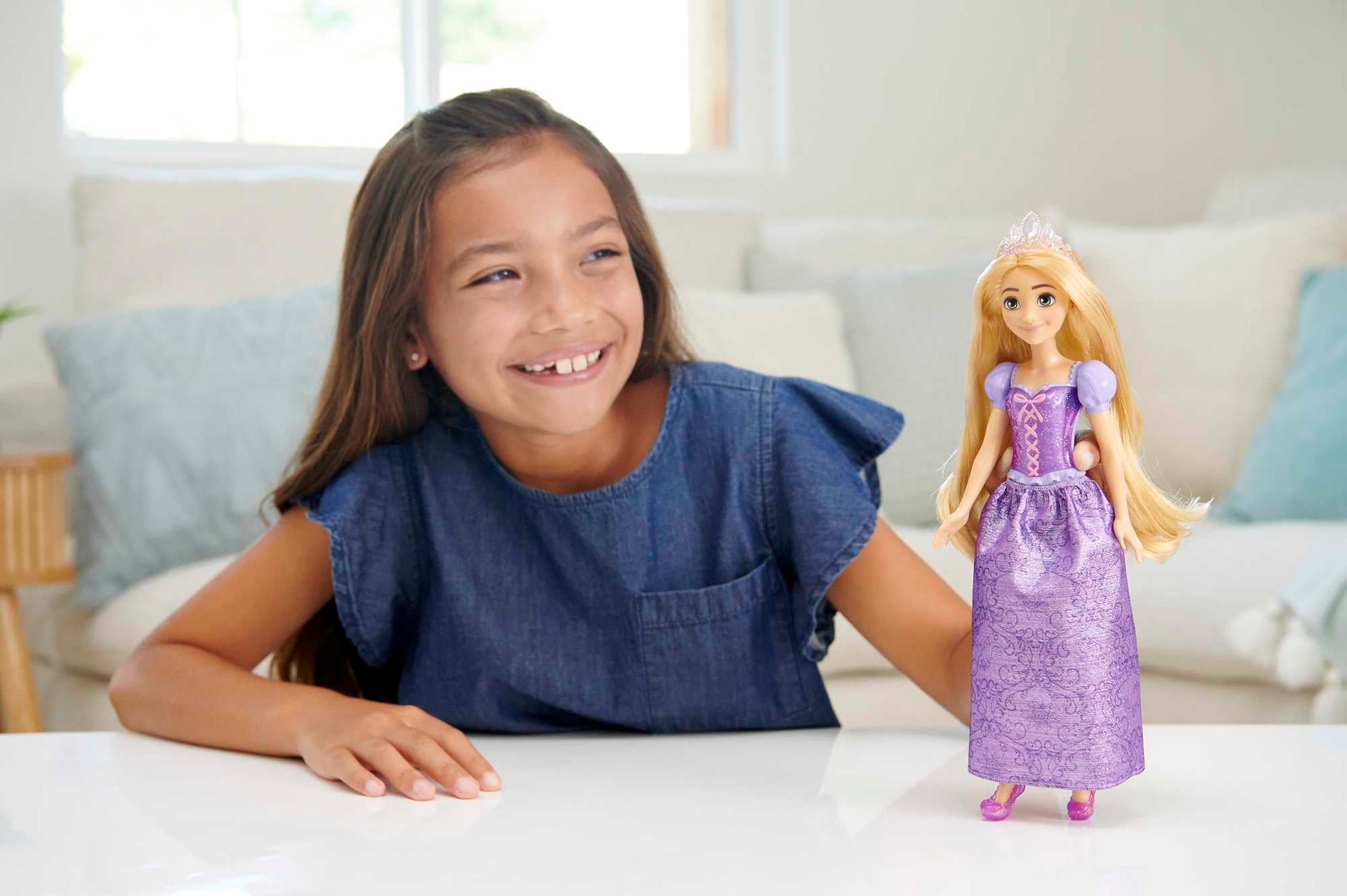 Muñeca Disney Princesa Rapunzel Enredados de Mattel para Niña