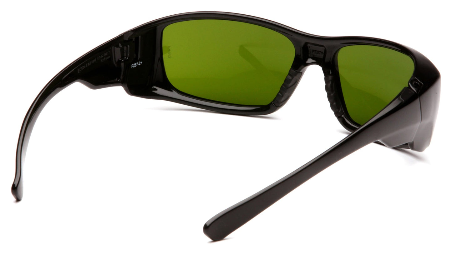 Gafas de Seguridad Pyramex Emerge Negro con Filtro IR 3.0