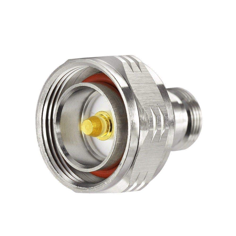 DHT Electronics adaptador de RF coaxial Cable coaxial N hembra a 7/16 Din Conector macho