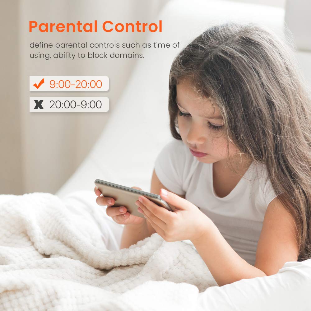 Tenda N301 Router Inalambrico Wi-Fi 300 MBps, 2 Antenas 5dBi, Puertos Fast Ethernet, Puerto USB, Boton WPS, Blanco