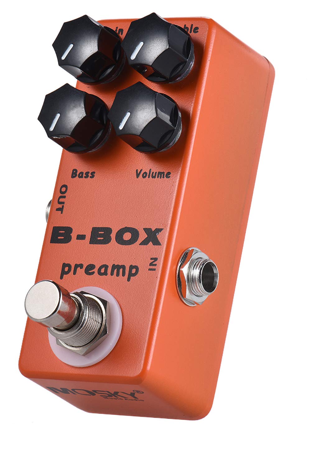 Pedal de Preamplificador de Guitarra Eléctrica YMuze Moskyaudio Mini B-Box sobremarcha