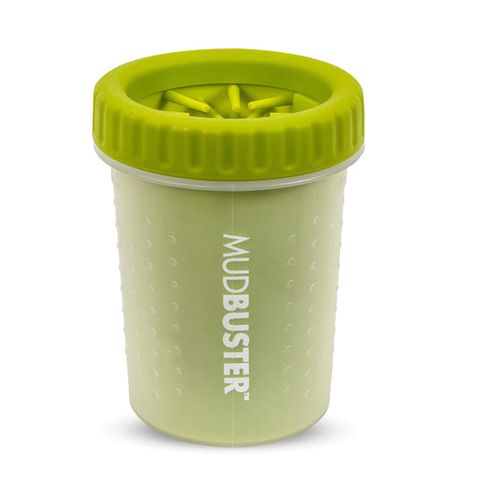 Dexas MudBuster Limpiador portátil para patas de perro, Verde, Mediano