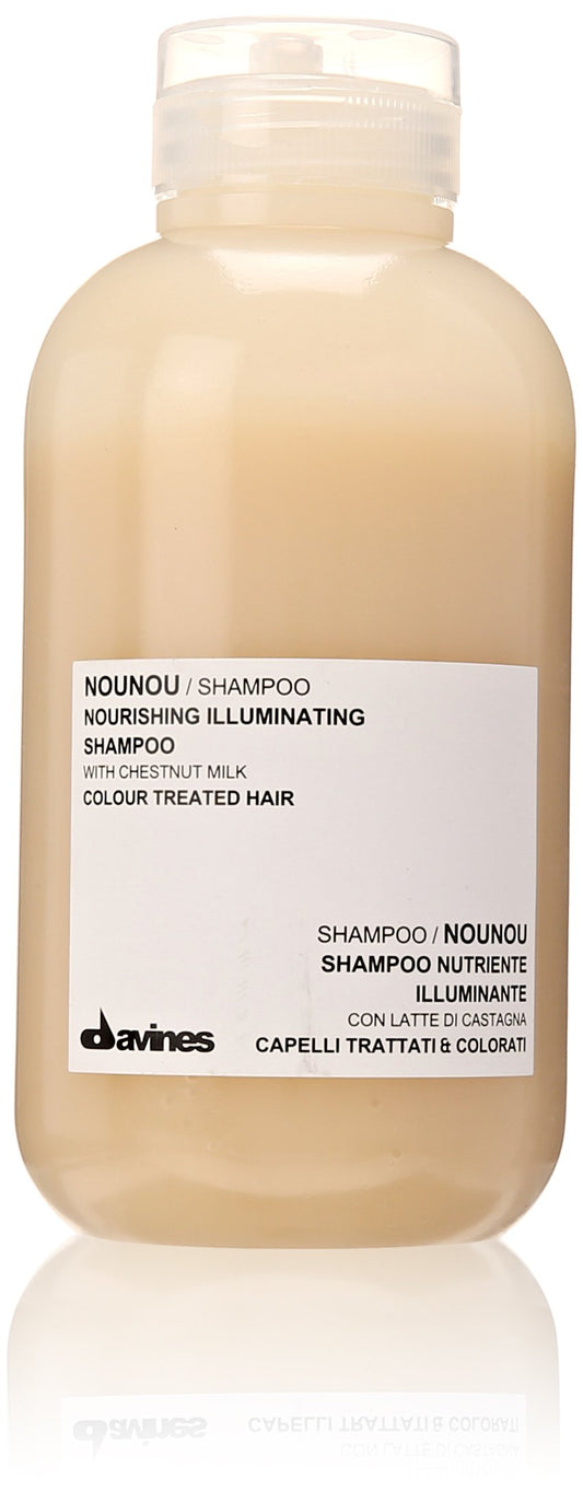 Davines NOUNOU Nourishing Illuminating Shampoo For Color-Treated Hair for Unisex Shampoo 8.45 oz