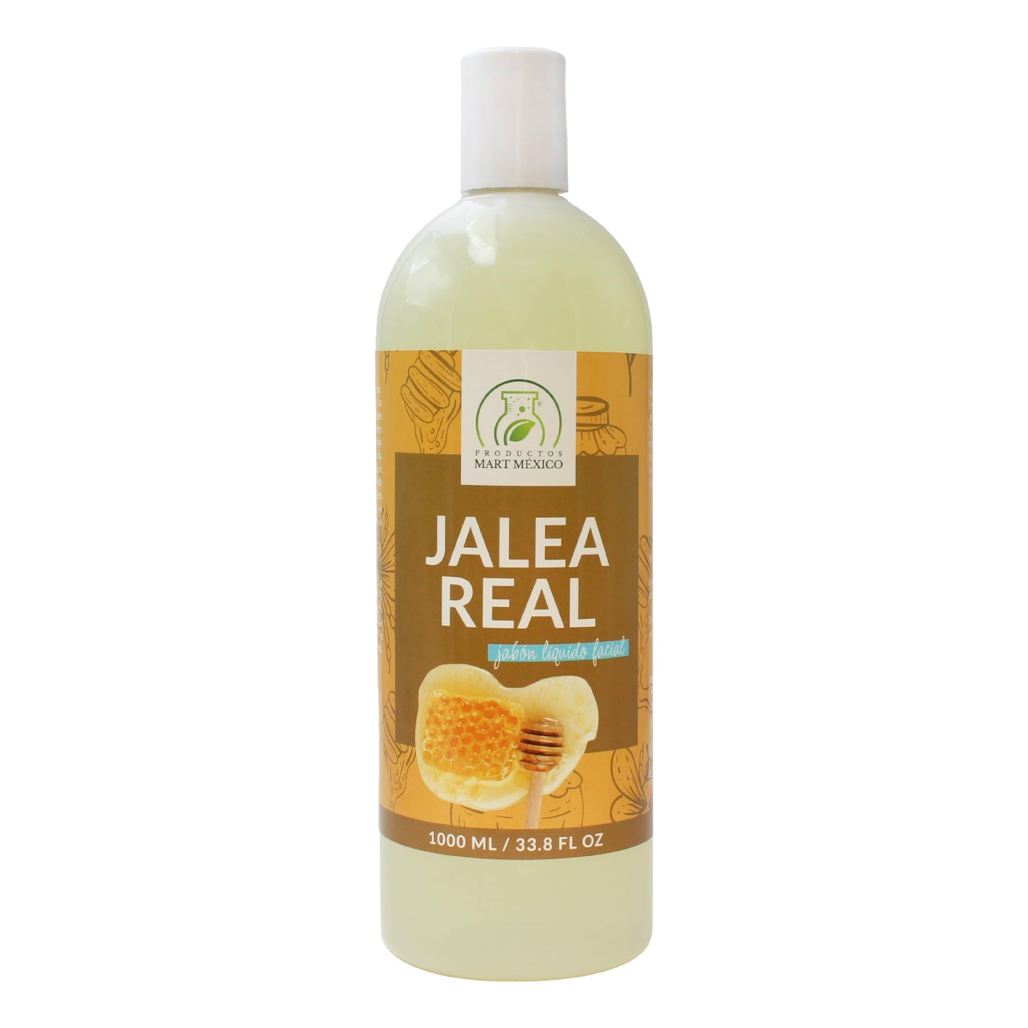 Jabón líquido Facial Jalea Real Piel Suave 1 Litro Productos Mart Mexico