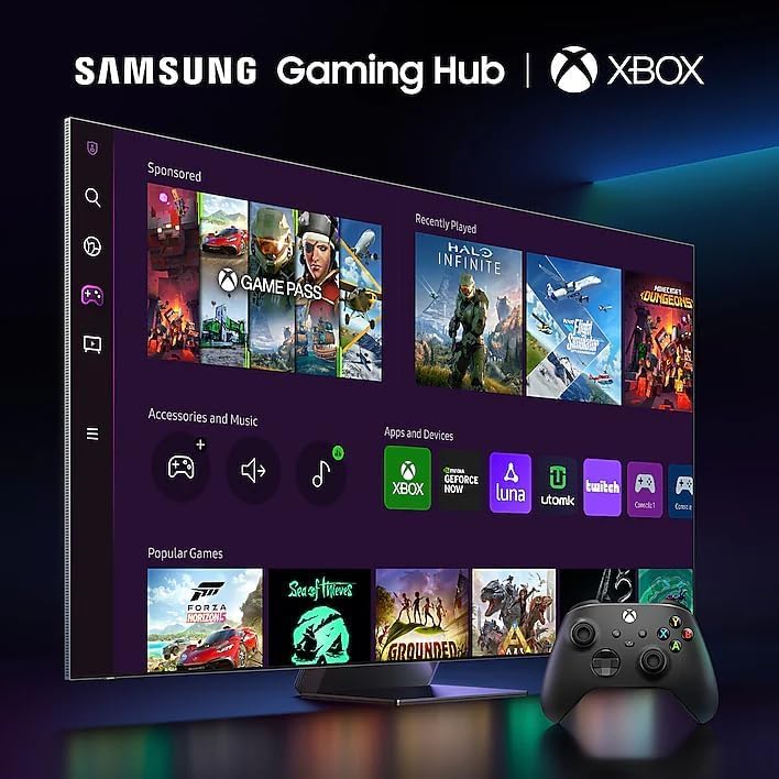 Televisión Samsung 55 Pulgadas Crystal Display 4K LED Ultra HD HDR Smart Tizen TV Reacondicionado