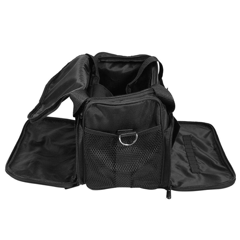 Bolso de peluquero portátil, Estuche de peluquería, Caja de viaje de barbero para llevar cortadoras de cabello, tijeras y peines