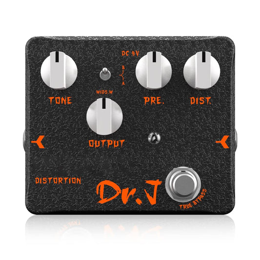 Pedal de Efecto JOYO Masivo Distorsión Británica y Moderna para Guitarra Eléctrica
