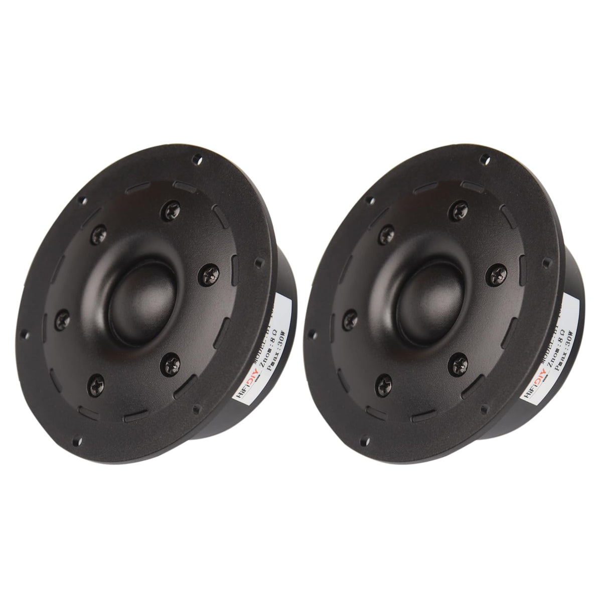 Altavoz de Agudos HIFIDIY LIVE Negro Membrana de Seda 25 Núcleos 8OHM 30W 4 Pulgadas