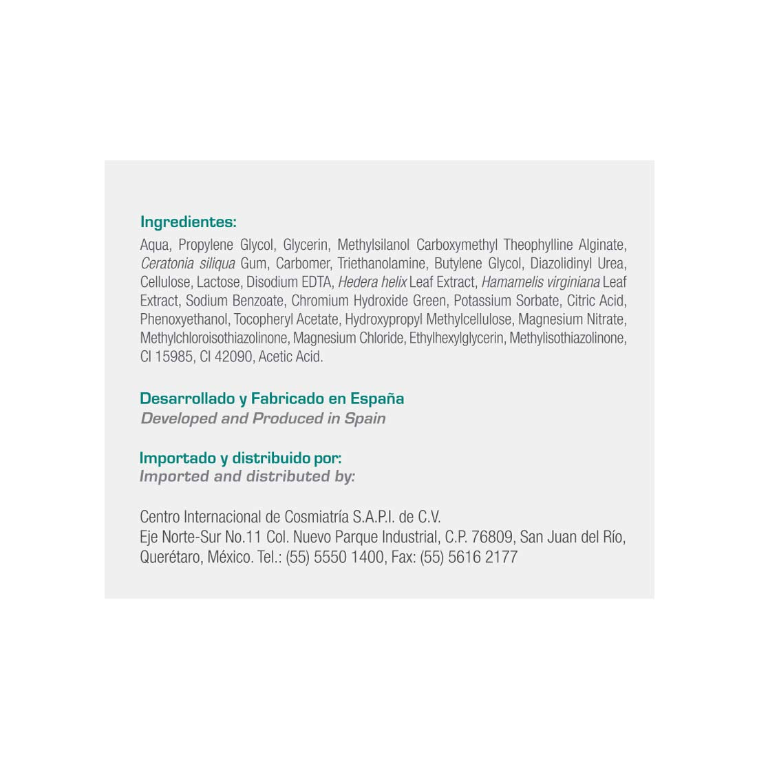 OPTIGEL Contorno de Ojos I Gel Reafirmante 15 g | Tratamiento Antiarrugas Ayuda a disminuir Bolsas, Ojeras, Líneas de Expresión I Aumenta la Elasticidad I Componentes Antiinflamatorios y Calmantes