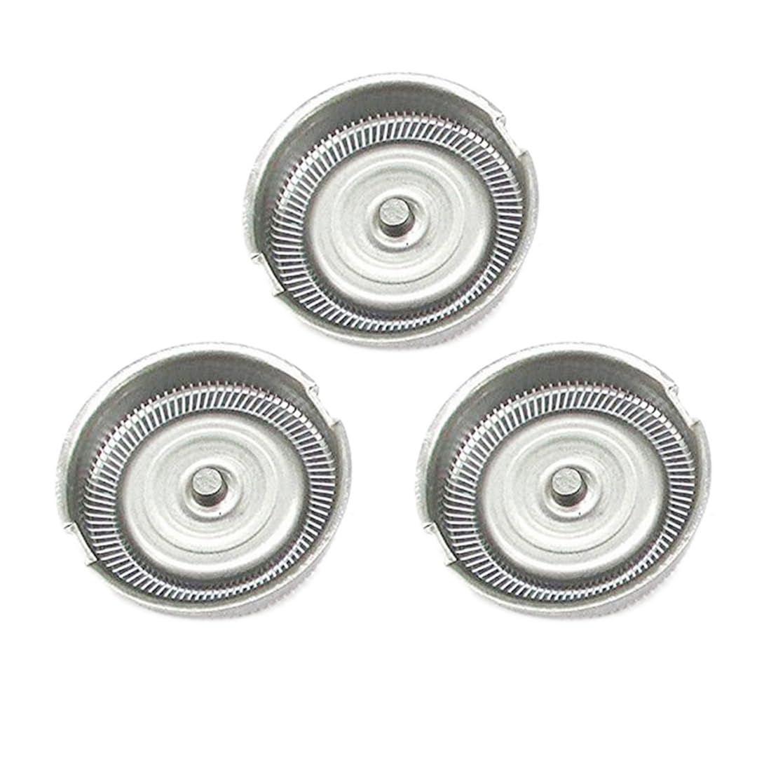 U-nique Replacement Shaver Heads with Brush Fit for Norelco Philips HQ64 HQ54 HQ5705 HQ6070 HQ6073 7310XL PT710 (Pack of 3)
