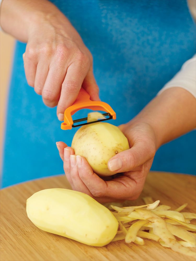 Kuhn Rikon 2781 Original Swiss Peeler, White