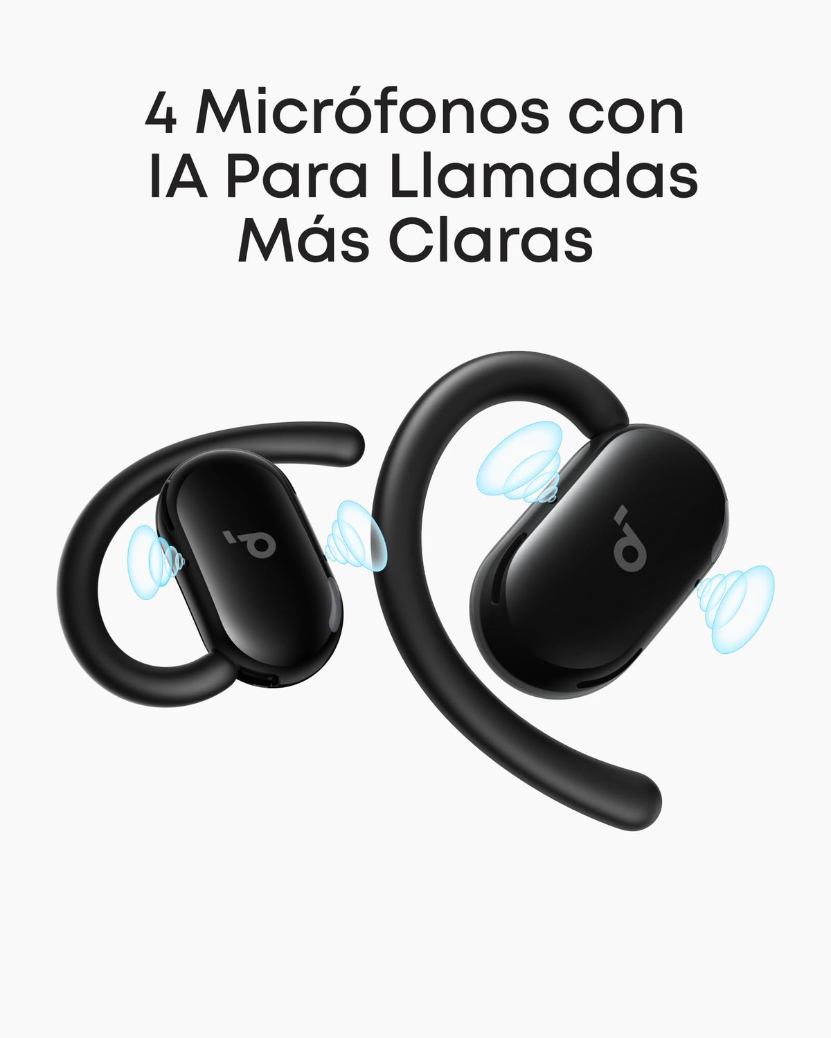 Audífonos de Oído Abierto Soundcore Anker Negro V20i
