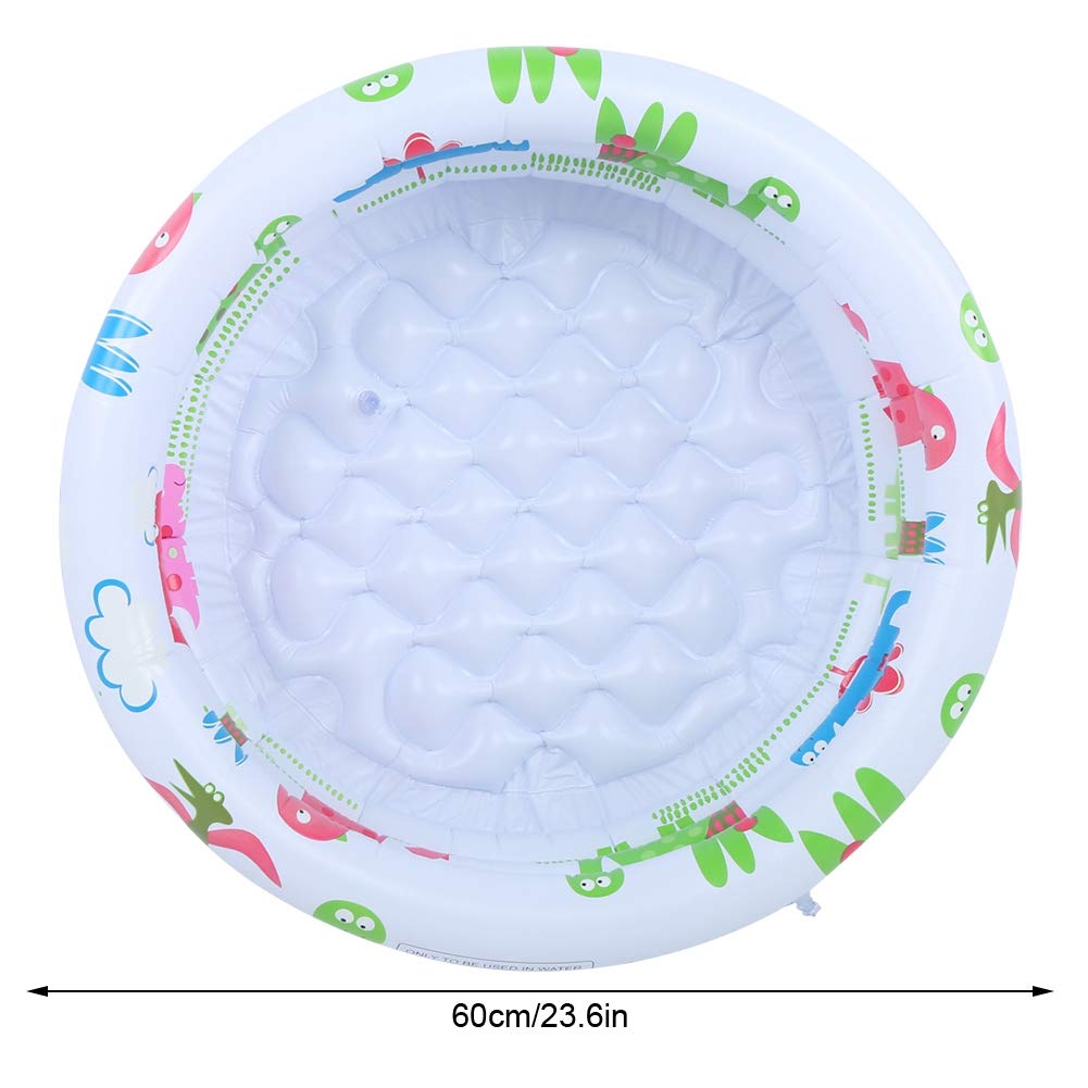 Bañera Inflable para Bebés, Piscina para Bebés, Redondo Impresión Dinosaurio Mini Piscina Piscina Infantil para Niños Piscina de Bomba Pequeña para Bebés para Baño, Sala de Estar